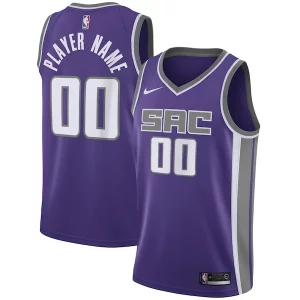Ottimo Sacramento Kings Nike Swingman Custom Jersey Purple Icon Edition