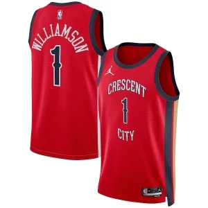 Ottimo Zion Williamson New Orleans Pelicans Jordan Brand Unisex Swingman Jersey Statement Edition Red