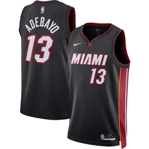 Pratico Bellissimo Bam Adebayo Miami Heat Nike Unisex Swingman Jersey Icon Edition Black