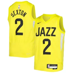 Pratico Collin Sexton Utah Jazz Nike Youth Swingman Jersey Icon Edition Yellow