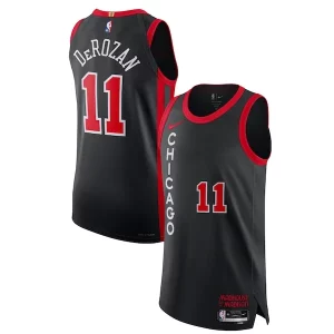 Pratico Elegante Nike DeMar DeRozan Chicago Bulls Authentic Jersey City Edition Black