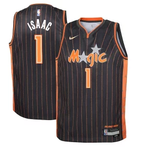 Pratico Incantevole Jonathan Isaac Orlando Magic Nike Youth Swingman Jersey City Edition Anthracite