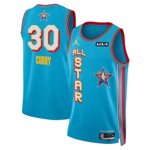 Pratico Lussuoso Stephen Curry Jordan Brand Unisex 2025 NBA All Star Game Swingman Player Jersey Light Blue