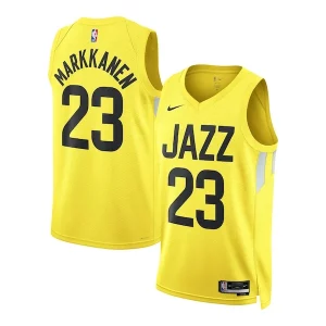 Pratico Meraviglioso Lauri Markkanen Utah Jazz Nike Unisex Swingman Jersey Icon Edition Gold