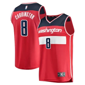 Moderno Comodo Carlton Carrington Washington Wizards Fast Break Replica Player Jersey Icon Edition Red