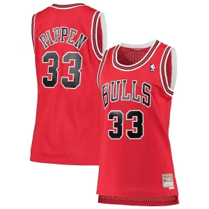 Pratico Scottie Pippen Chicago Bulls Women's 1997/98 Hardwood Classics Swingman Jersey Red