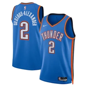 Pratico Shai Gilgeous Alexander Oklahoma City Thunder Nike Unisex Swingman Replica Jersey Icon Edition Blue