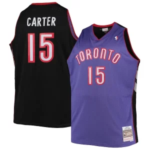 Pratico Vince Carter Toronto Raptors Big & Tall 1999/00 Hardwood Classics Swingman Jersey Purple/White