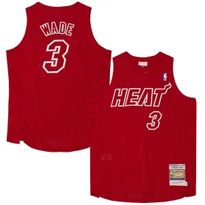 Prestigioso Accattivante Dwyane Wade Miami Heat 2012 Authentic Player Jersey Scarlet
