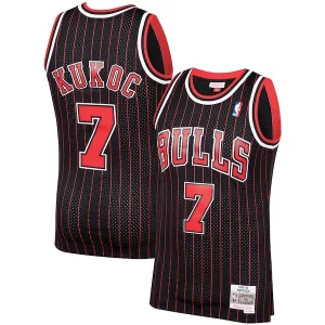 Prestigioso Accattivante Resistente Toni Kukoc Chicago Bulls 1995/96 Hardwood Classics Swingman Jersey Black