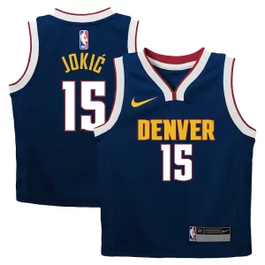 Accattivante Cool Nikola Jokic Denver Nuggets Nike Toddler Swingman Player Jersey Icon Edition Navy