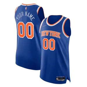 Prestigioso Duraturo Raffinato New York Knicks Nike 2021/22 Diamond Swingman Authentic Custom Jersey Icon Edition Blue