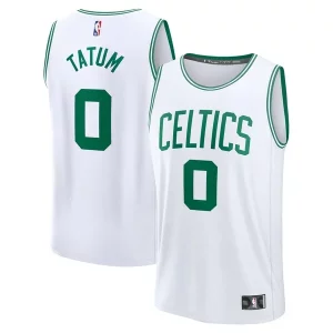 Prestigioso Eccezionale Classico Jayson Tatum Boston Celtics Fast Break Replica Player Jersey Association Edition White