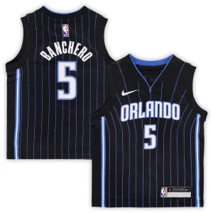 Prestigioso Eccezionale Lussuoso Paolo Banchero Orlando Magic Nike Preschool Swingman Player Jersey Icon Edition Black