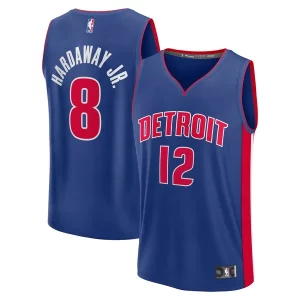 Meraviglioso Splendido Magnifico Tim Hardaway Jr. Detroit Pistons Fast Break Replica Player Jersey Icon Edition Blue