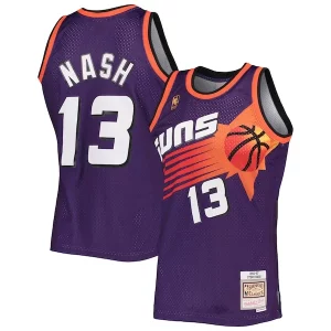 Prestigioso Fascinante Steve Nash Phoenix Suns 1996/97 Hardwood Classics Swingman Jersey Purple