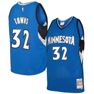 Prestigioso Incantevole Karl Anthony Towns Minnesota Timberwolves 2015/16 Swingman Jersey Blue