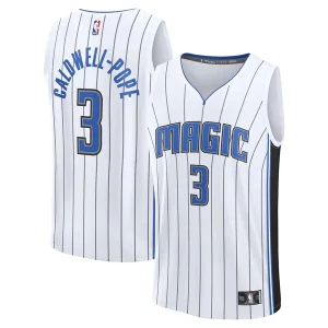 Prestigioso Kentavious Caldwell Pope Orlando Magic Fast Break Replica Player Jersey Association Edition White