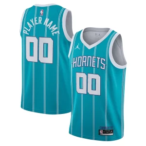 Prestigioso Pratico Charlotte Hornets Jordan Brand 2020/21 Swingman Custom Jersey Icon Edition Teal
