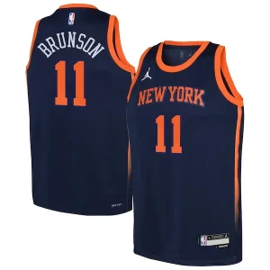Prestigioso Trendy Jalen Brunson New York Knicks Jordan Brand Youth Swingman Jersey Statement Edition Navy