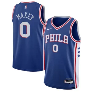 Prestigioso Tyrese Maxey Philadelphia 76ers Nike Youth Swingman Jersey Icon Edition Royal