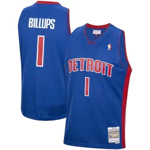 Prestigioso Versatile Chauncey Billups Detroit Pistons 2003/04 Hardwood Classics Swingman Jersey Royal