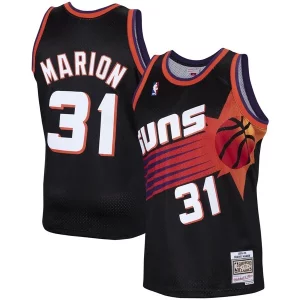 Prestigioso Versatile Gorgeous Shawn Marion Phoenix Suns 1999/00 Hardwood Classics Swingman Jersey Black