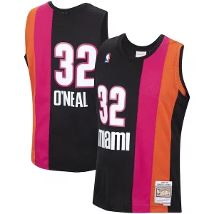 Raffinato Attraente Shaquille O'Neal Miami Heat 2005/06 Hardwood Classics Swingman Jersey Black