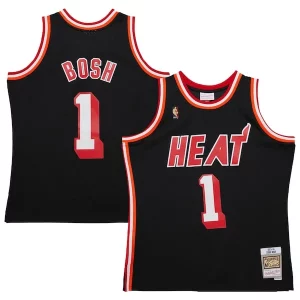 Raffinato Chris Bosh Miami Heat 2013/14 Hardwood Classics Swingman Jersey Black