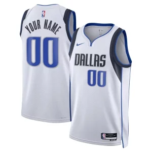 Raffinato Duraturo Delizioso Dallas Mavericks Nike Unisex Swingman Custom Jersey White Association Edition