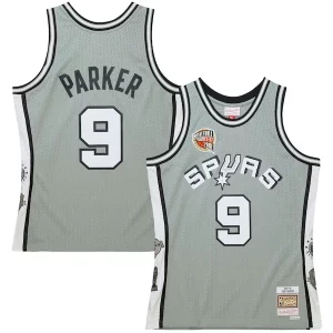 Raffinato Elegante Tony Parker San Antonio Spurs Unisex Hall of Fame Class of 2023 Throwback Swingman Jersey Gray