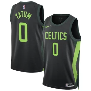 Raffinato Jayson Tatum Boston Celtics Nike Unisex 2024/25 Swingman Player Jersey City Edition Black