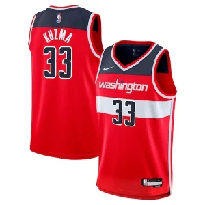 Raffinato Kyle Kuzma Washington Wizards Nike Youth Swingman Jersey Icon Edition Red