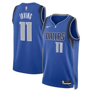 Raffinato Kyrie Irving Dallas Mavericks Nike Unisex Swingman Replica Jersey Icon Edition Blue