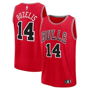 Meraviglioso Matas Buzelis Chicago Bulls Fast Break Replica Player Jersey Icon Edition Red