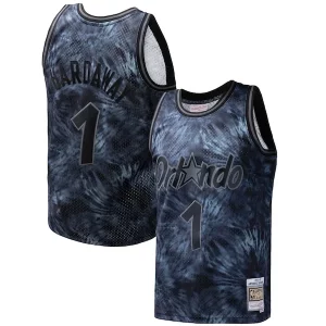 Raffinato Penny Hardaway Orlando Magic Hardwood Classics 1984/85 Tie Dye Swingman Jersey Black