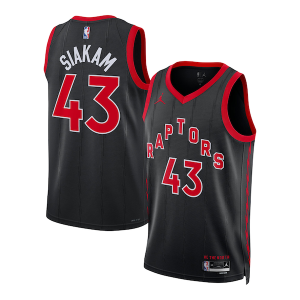 Raffinato Resistente Pascal Siakam Toronto Raptors Jordan Brand Unisex Swingman Jersey Statement Edition Black