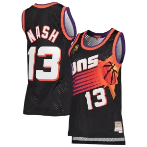 Raffinato Steve Nash Phoenix Suns Women's Hardwood Classics Swingman Jersey Black