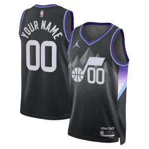 Raffinato Stupendo Attraente Utah Jazz Jordan Brand Unisex 2024/25 Custom Swingman Jersey Statement Edition Black