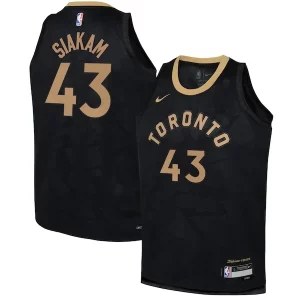 Resistente Accattivante Moderno Pascal Siakam Toronto Raptors Nike Youth 2022/23 Swingman Jersey City Edition Black
