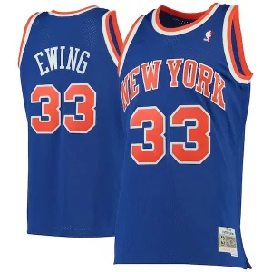 Resistente Accattivante Patrick Ewing New York Knicks 1991/92 Hardwood Classics Swingman Jersey Blue