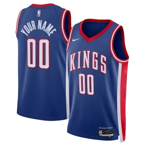 Resistente Accattivante Sacramento Kings Nike Unisex 2024/25 Custom Swingman Jersey City Edition Blue