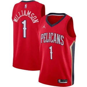 Resistente Bellissimo Incantevole Zion Williamson New Orleans Pelicans Jordan Brand 2020/21 Swingman Jersey Statement Edition Red