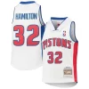 Resistente Incantevole Moderno Richard Hamilton Detroit Pistons Youth 2003/04 Hardwood Classics Swingman Jersey White