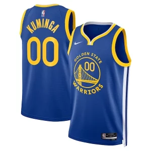 Resistente Jonathan Kuminga Golden State Warriors Nike Unisex Swingman Badge Player Jersey Icon Edition Royal