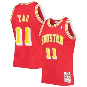 Resistente Lussuoso Yao Ming Houston Rockets 2004/05 Hardwood Classics Swingman Jersey Red