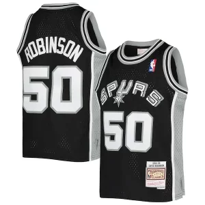 Resistente Moderno Trendy David Robinson San Antonio Spurs Youth 1998/99 Hardwood Classics Swingman Jersey Black