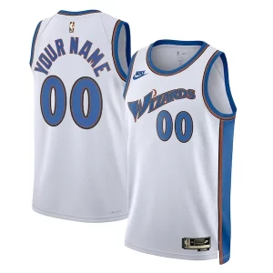 Resistente Robusto Eccezionale Washington Wizards Nike Unisex 2022/23 Custom Swingman Jersey Classic Edition White