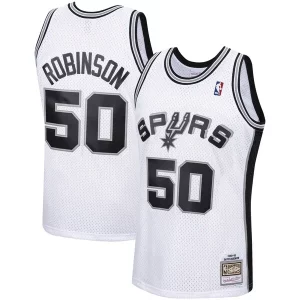 Robusto Attraente Fantastico David Robinson San Antonio Spurs 1998/99 Hardwood Classics Swingman Jersey White