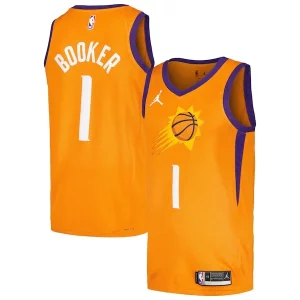 Robusto Duraturo Prestigioso Devin Booker Phoenix Suns Jordan Brand Swingman Player Jersey Statement Edition Orange